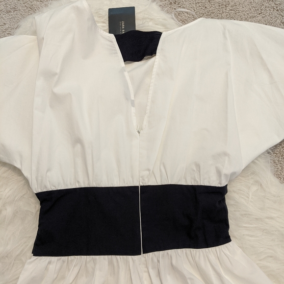 Zara White Midi Dress - Picture 3 of 5